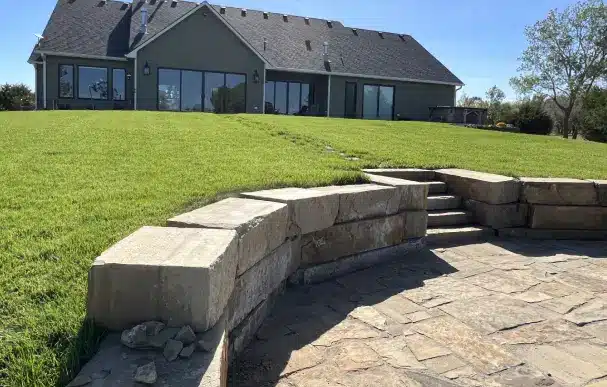 Hardscape Retaining Walls for Wichita area