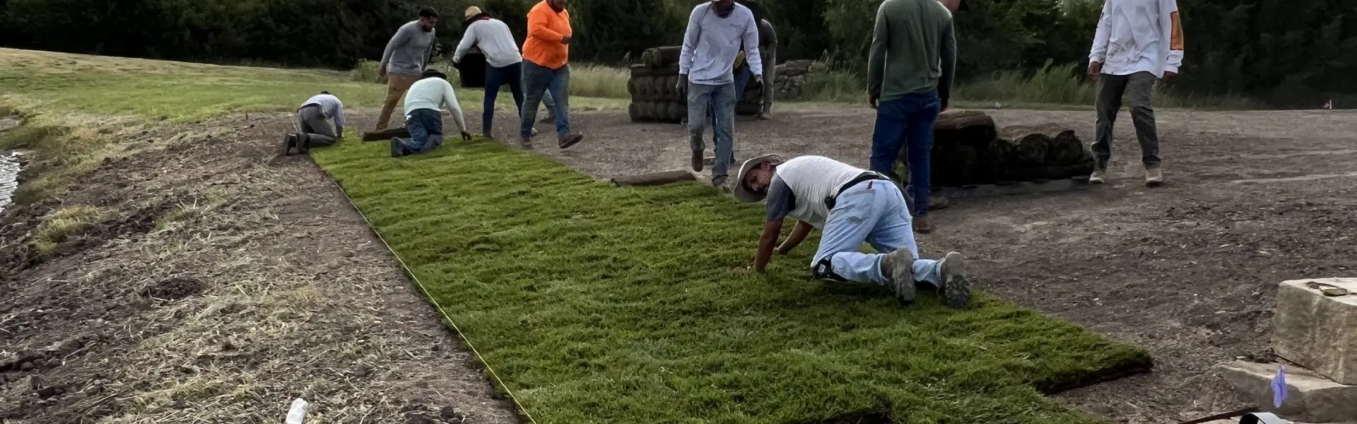 Sod Installation for Wichita Metro